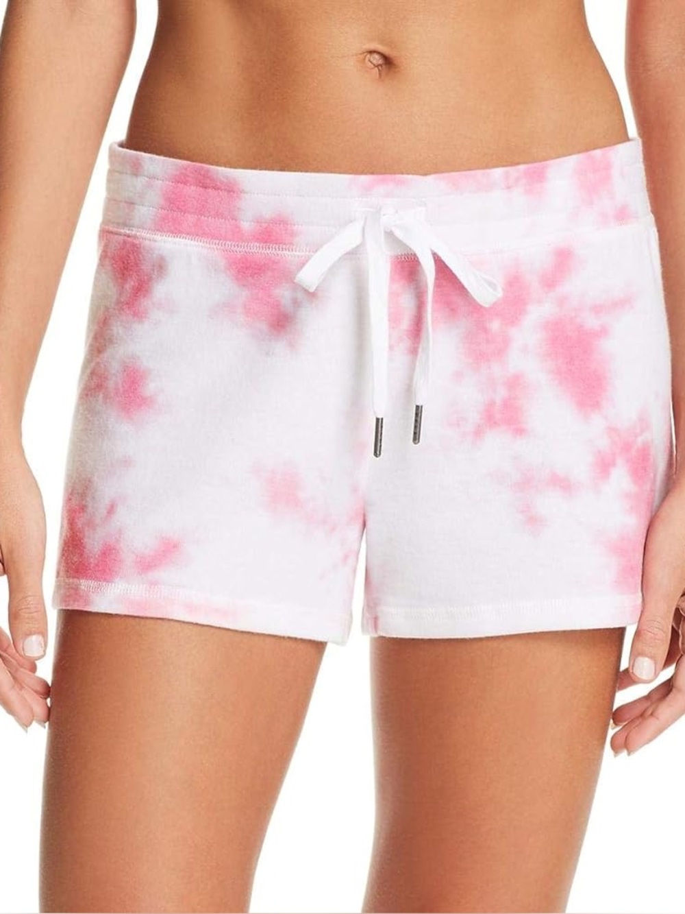 PJ Salvage Pink Tie-Dye Women's Lounge Shorts